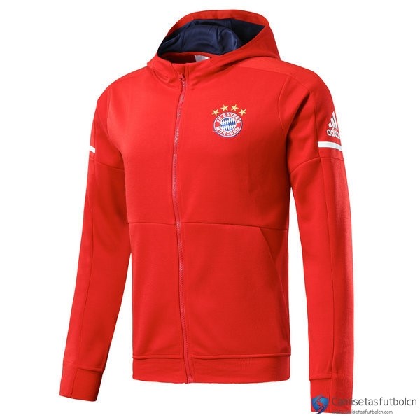 Sudaderas Con Capucha Bayern Munich Niño 2017-18 Rojo